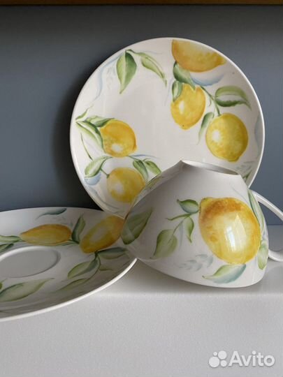 Чайный набор/ чайная пара/ тарелка десертная