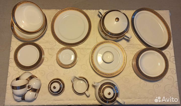 Сервиз столовый на 6 персон Thun Опал