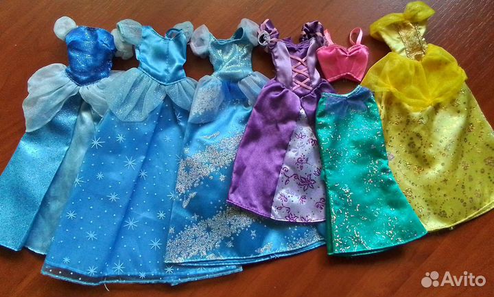 Одежда для кукол барби disney принцессы