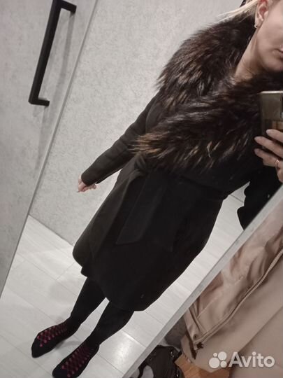 Пальто женское зимнее 46