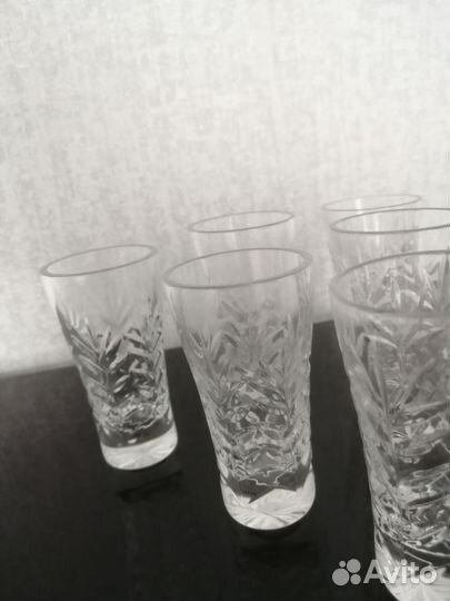 Рюмки хрусталь СССР