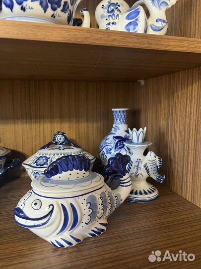 Гжель СССР посуда опт/розница