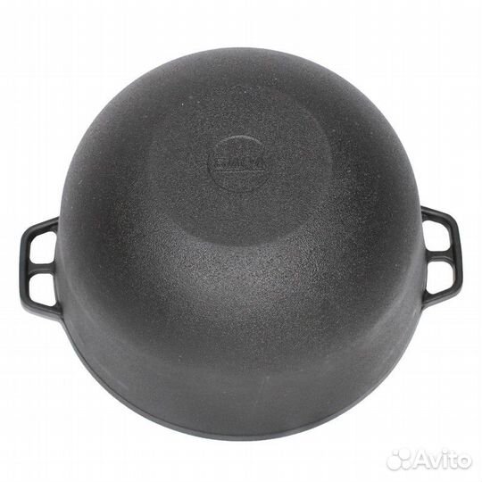 Котелок чугунный, подвесной,6л, с крышкой