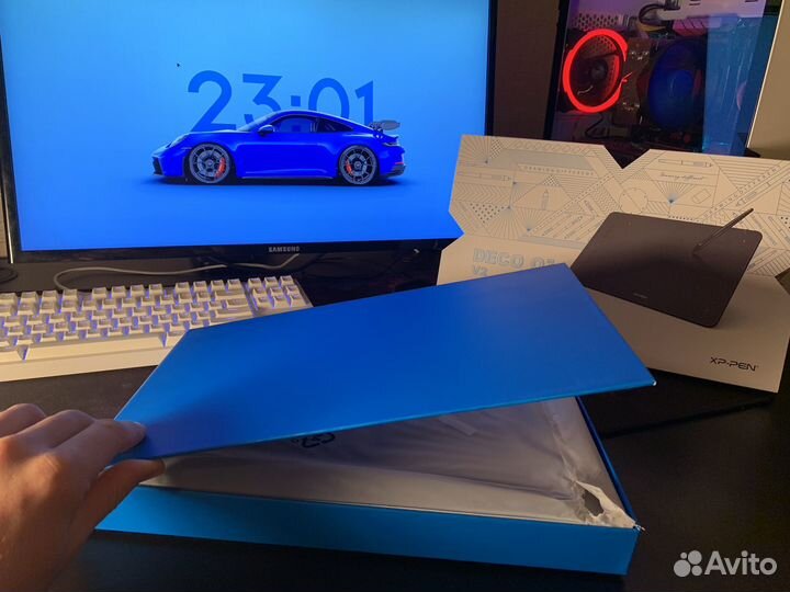 Графический планшет xp pen deco 01 v2