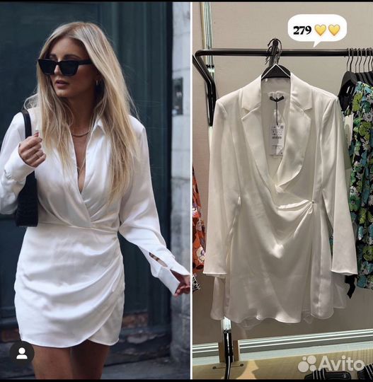 Платье шелковое