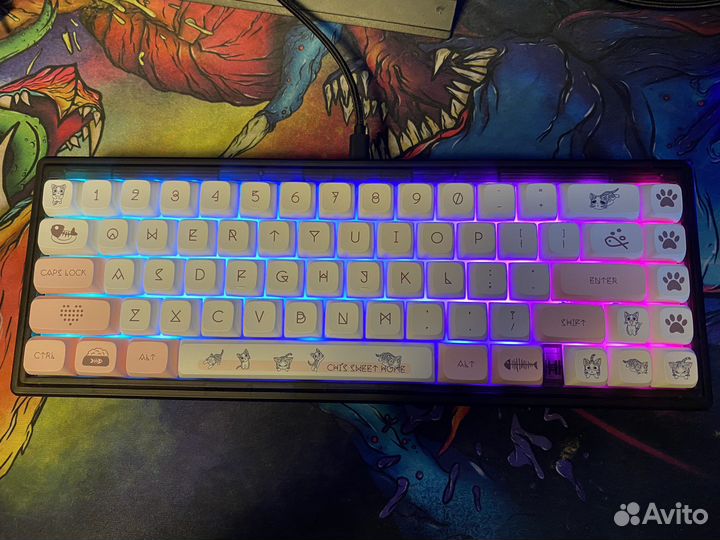 Кастомная клавиатура ciy gas67