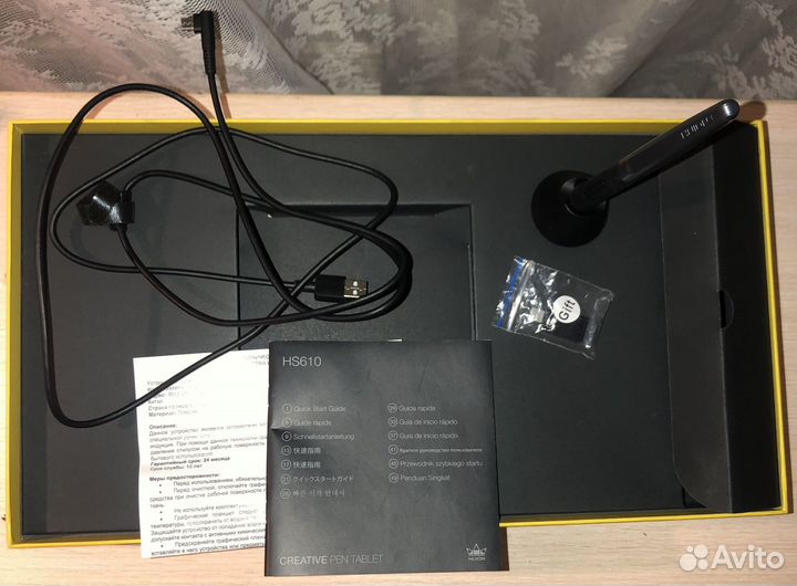 Графический планшет huion HS 610