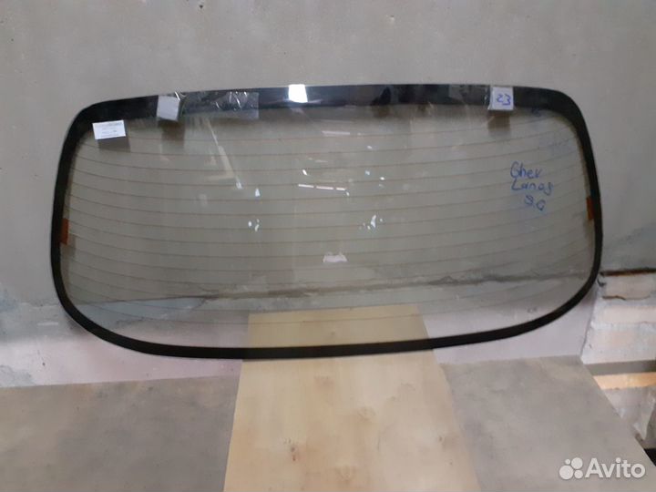Стекло заднее Chevrolet Lanos/ZAZ Chance 4D Sedan