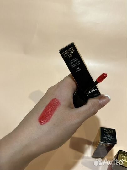 Chanel жидкая помада rouge allure INK 148 и 152