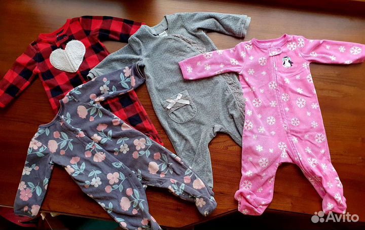 Боди слипы carter's