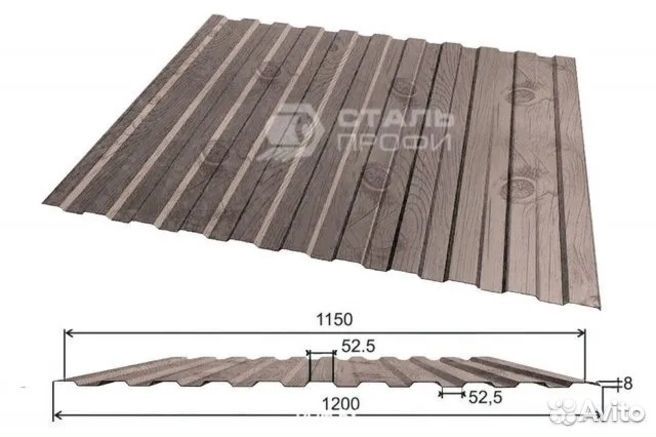 Профнастил (профлист, профилированный лист)