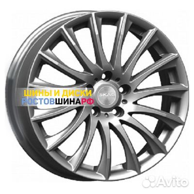 Диск 7*18 5*114,3 ET37 66,6 Скад Валенсия (кл282) Графит