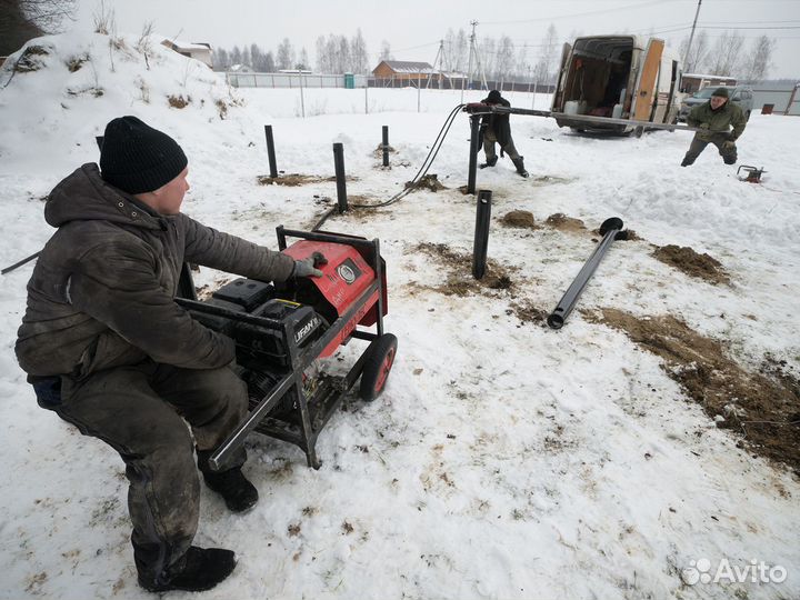 Винтовые сваи