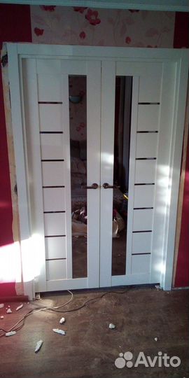 Межкомнатные двустворчатые двери