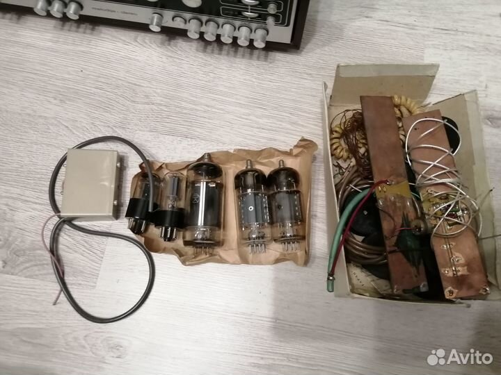 Комплект советской радиотехники + радиодетали
