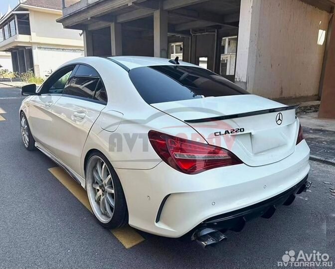 Спойлер AMG S для Mercedes-Benz CLA 1 (C117)