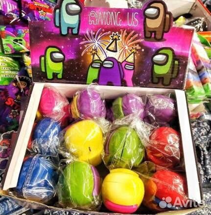 Фигурки Амонг Ас и Бравл Старс разные