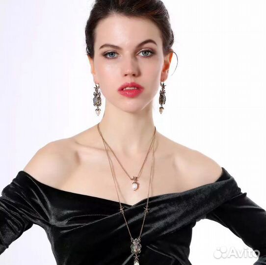 Винтажные серьги Скарабей, Жучки