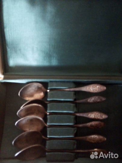 Ложки мельхиоровые СССР 6 шт