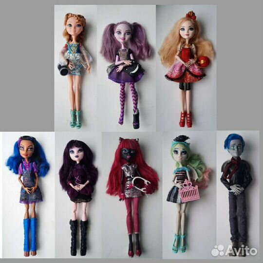 Куклы Monster High / Ever After High