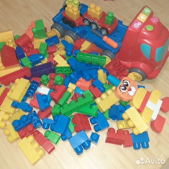 Коструктор Мега Блок + машины