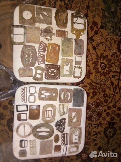 Старинные пряжки 18-19 век. Одним лотом