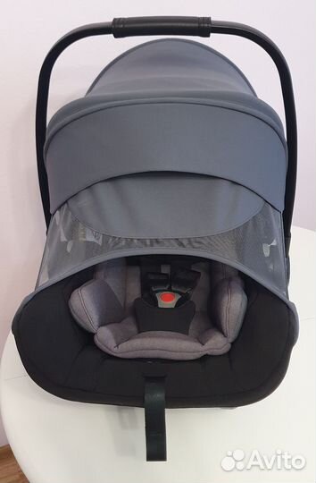 Автолюлька Bugaboo turtle air by nuna, Steel blue