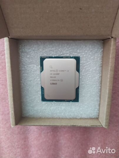 Новый Процессор intel core i3 12100f оеm
