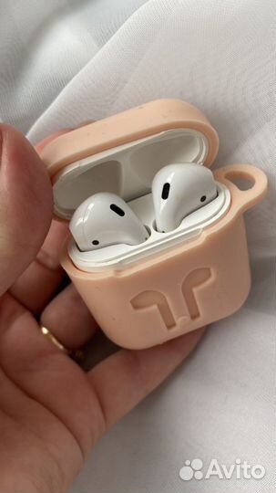 Оригинальные наушники apple airpods 2