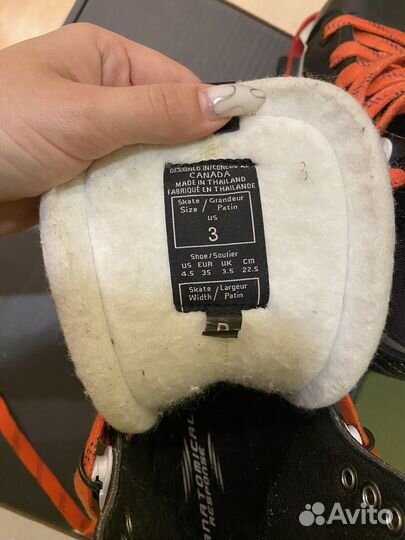 Коньки хоккейные 35 размер