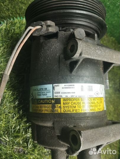 Компрессор кондиционера 8200050141 Nissan Almera N