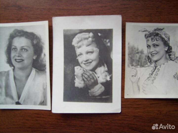 Артисты Большого театра и кино СССР послевоенные