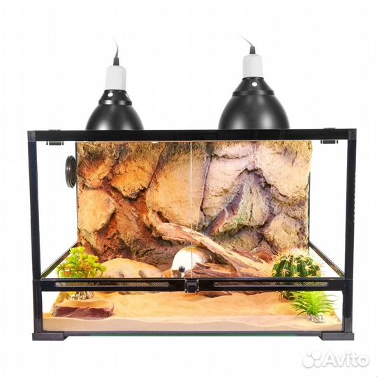 Cветильник- колпак для террариума