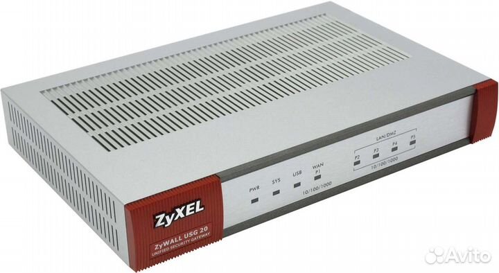 Межсетевой экран zyxel zywall USG 20 4xRJ45