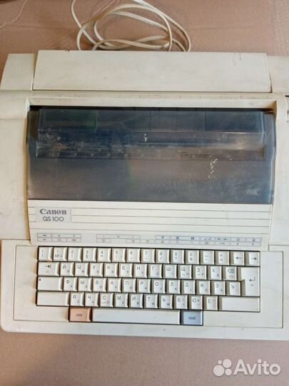 Печатная машинка canon qs100