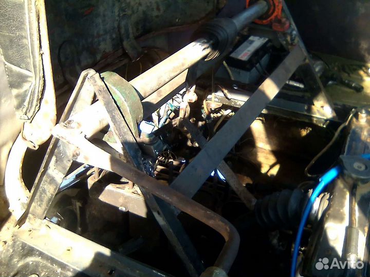 Лебёдка для снятия и установки кпп ркпп двс