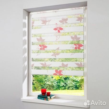 Рулонные шторы день-ночь