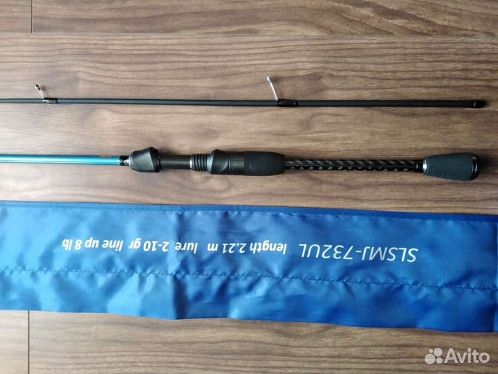 Спиннинг slrods stiletto mj 2.21 м, 2-10 гр