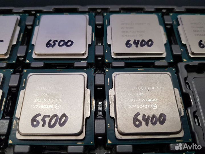 Процессоры i5 6400/7500