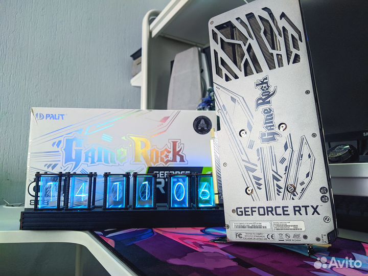 Видеокарта Palit GameRock RTX 3070 OC 8 Гб