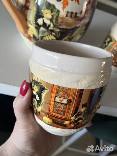 Кувшин и 2 чашки