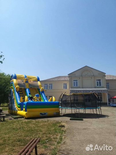 Праздник, батуты, аренда