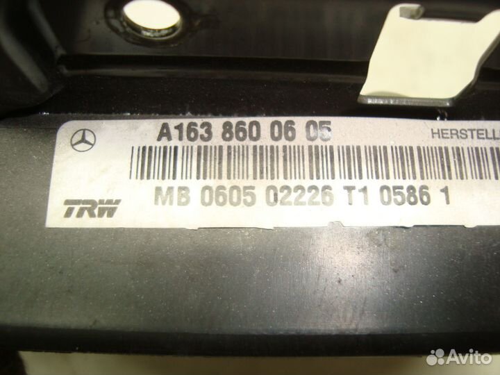 Подушка безопасности в переднюю дверь W163 M628 A1