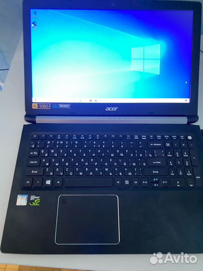 Ноутбук acer aspire 715-71G-53R6