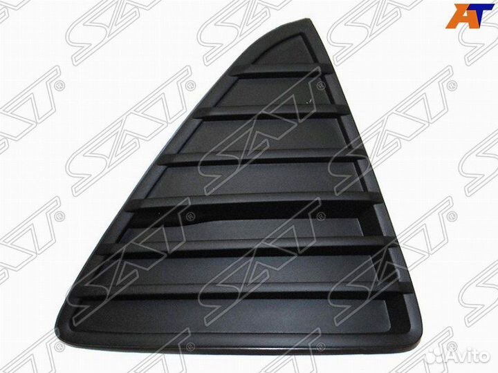 Решетка в бампер ford focus III 11-15 RH черн