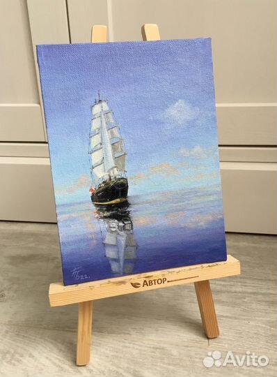 Картина маслом морской пейзаж