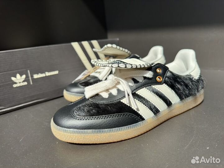 Adidas Samba Pony Tonal Wales Bonner Core Black