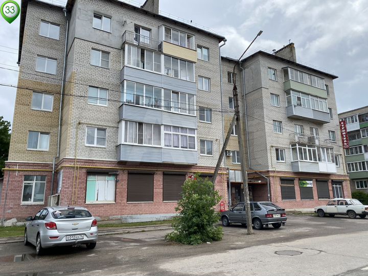 2-к. квартира, 62,7 м², 4/5 эт.