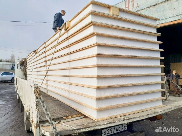 Сип панели 2500х1250х124