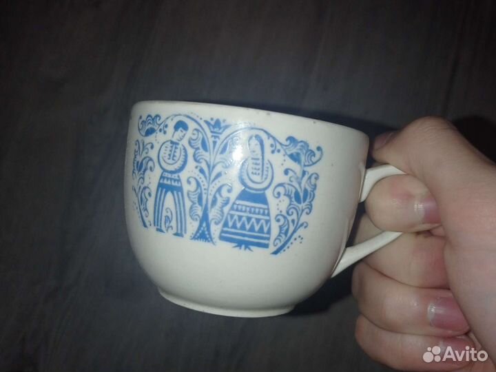 Фарфоровая кружка. СССР